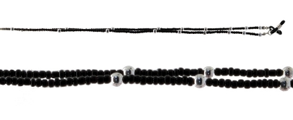 Show details for Black and Silver beads Picture of Black and Silver beads