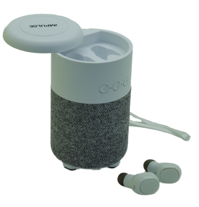 Show details for Bluetooth Speaker with Earbuds Picture of Bluetooth Speaker with Earbuds