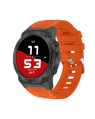 Show details for Smart Watch - BEAR - HLH022B - BLACK/ORANGE  Picture of Smart Watch - BEAR - HLH022B - BLACK/ORANGE