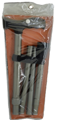 Show details for Folding Walking Stick - Grey Picture of Folding Walking Stick - Grey