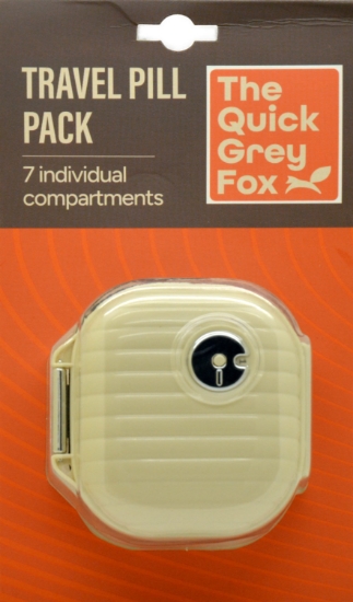 Picture of Small Travel Pill Pack - White